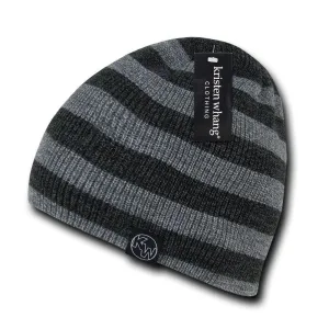 1 Dozen Kristen Whang London Cuffed Uncuffed Beanie Beanies Caps Hats Wholesale
