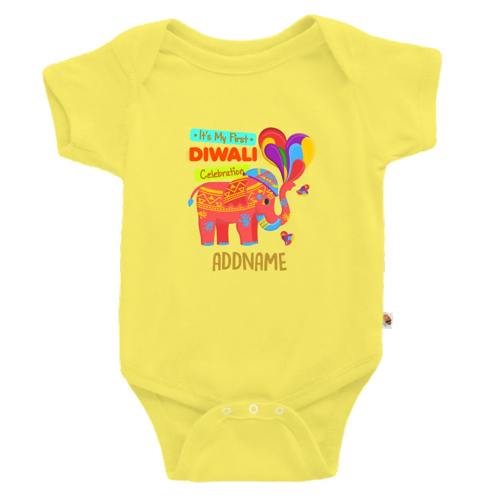 1st Diwali Red Elephant (Kids)