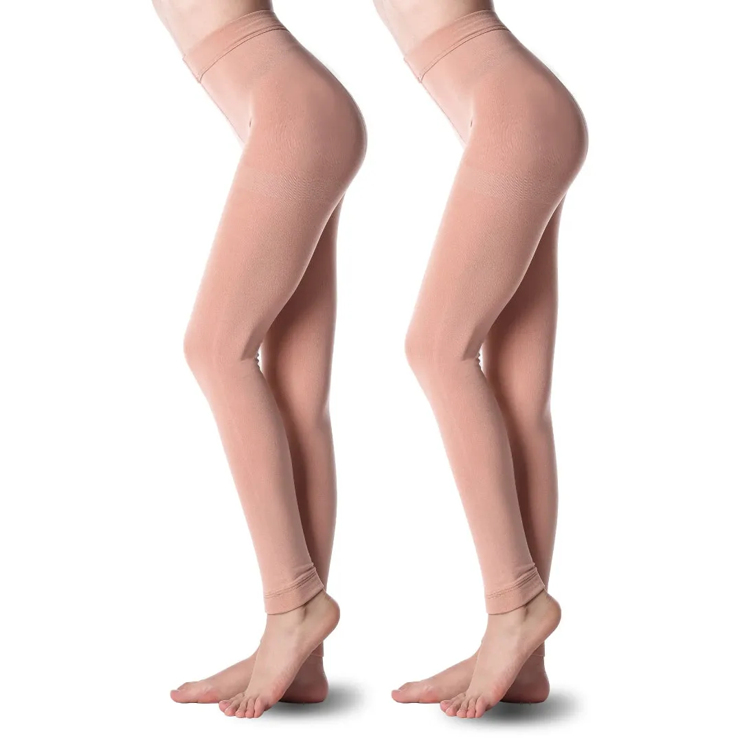 2 Pcs Fleece Winter Lined Tights