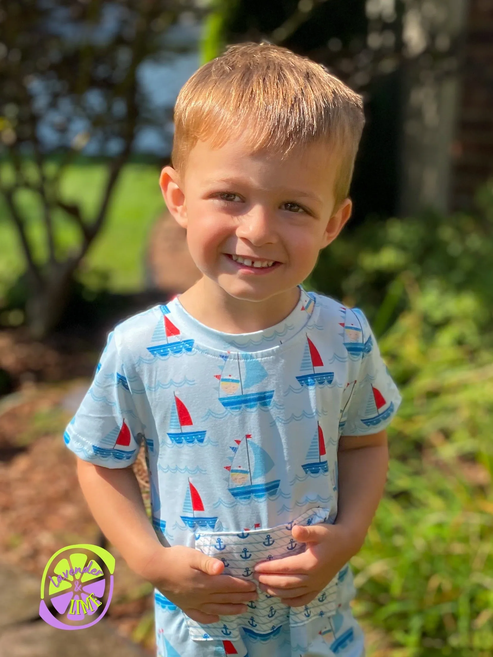 Ahoy, Matey! Boy Romper