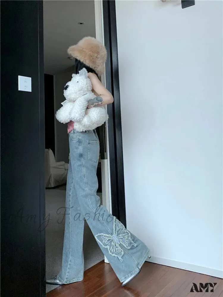 Amy Fashion - Streetwear Denim Elegant Woman Clothes