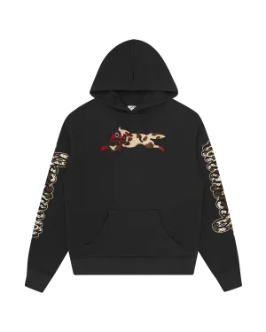 Animal Print Running Dog Heavyweight Hoodie