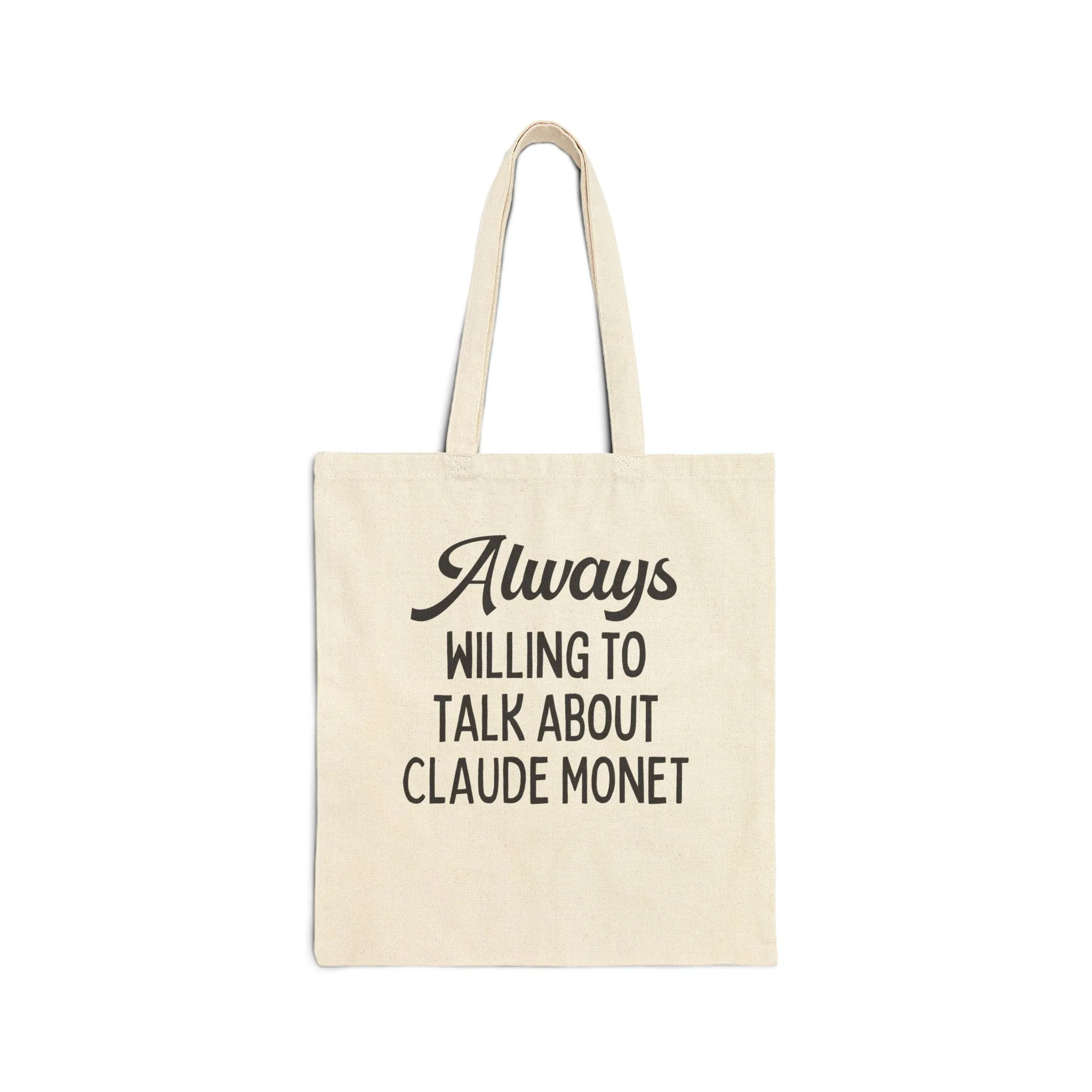 Art History Tote Bag: Monet
