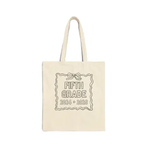 Autograph or Coloring Tote: Fifth Grade