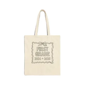 Autograph or Coloring Tote: First Grade