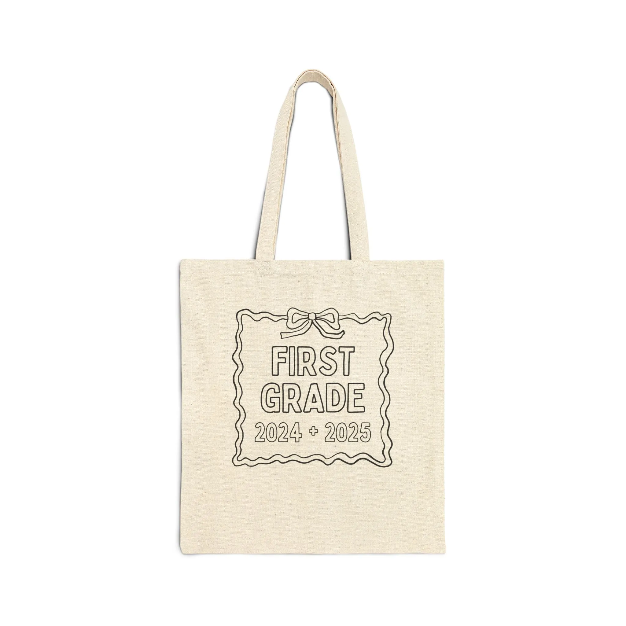 Autograph or Coloring Tote: First Grade