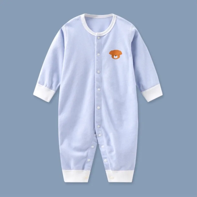 Baby Thin Romper Pure Color