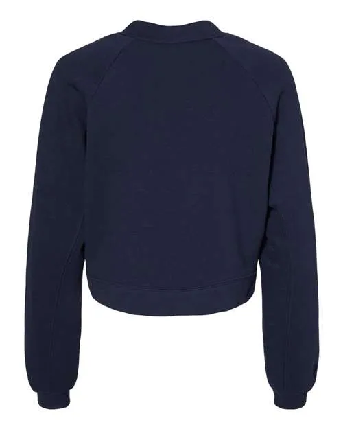 BELLA   CANVAS Women's Raglan Pullover Fleece