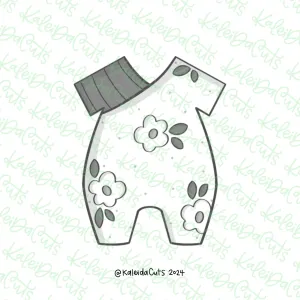 Bloom Romper Cookie Cutter