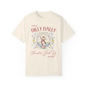 Born to Dilly Dally Hippo Tee