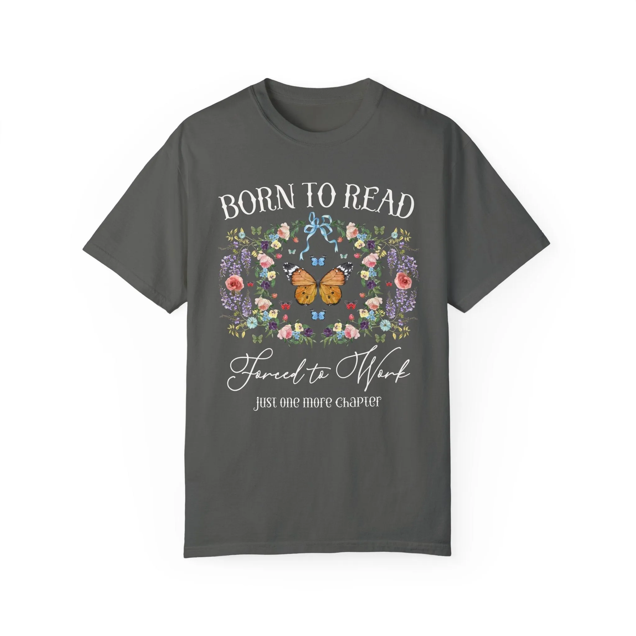 Born to Read Floral Tee