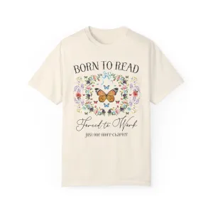 Born to Read Floral Tee