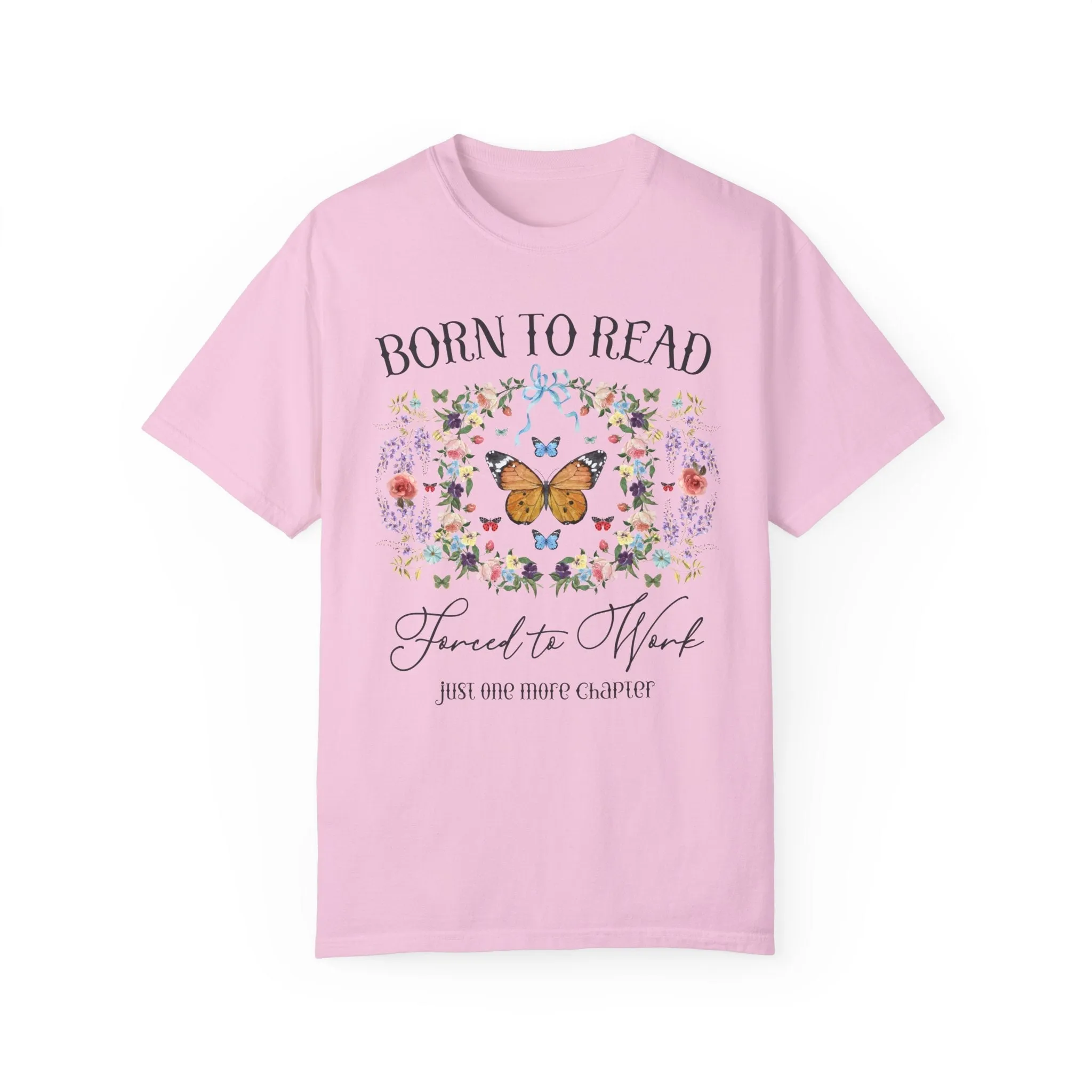 Born to Read Floral Tee