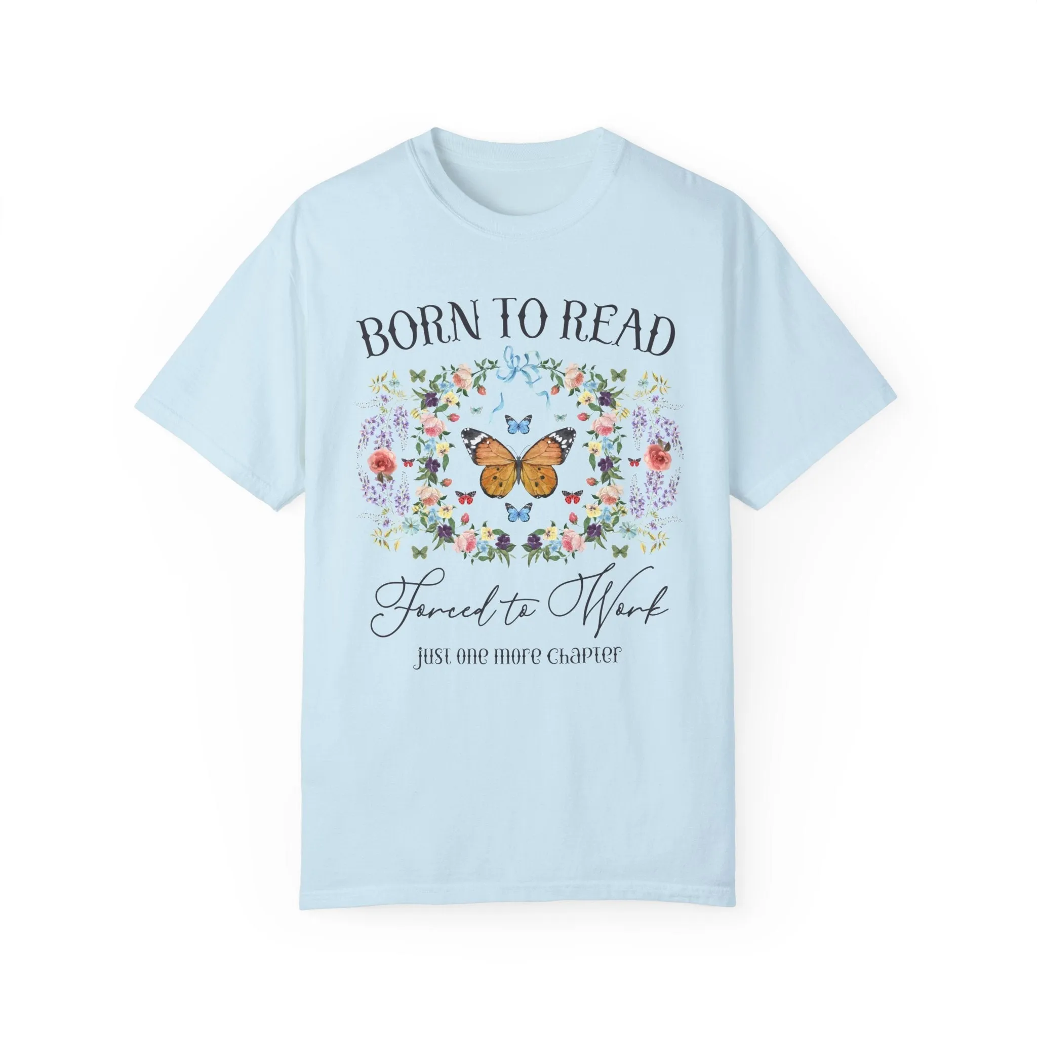 Born to Read Floral Tee