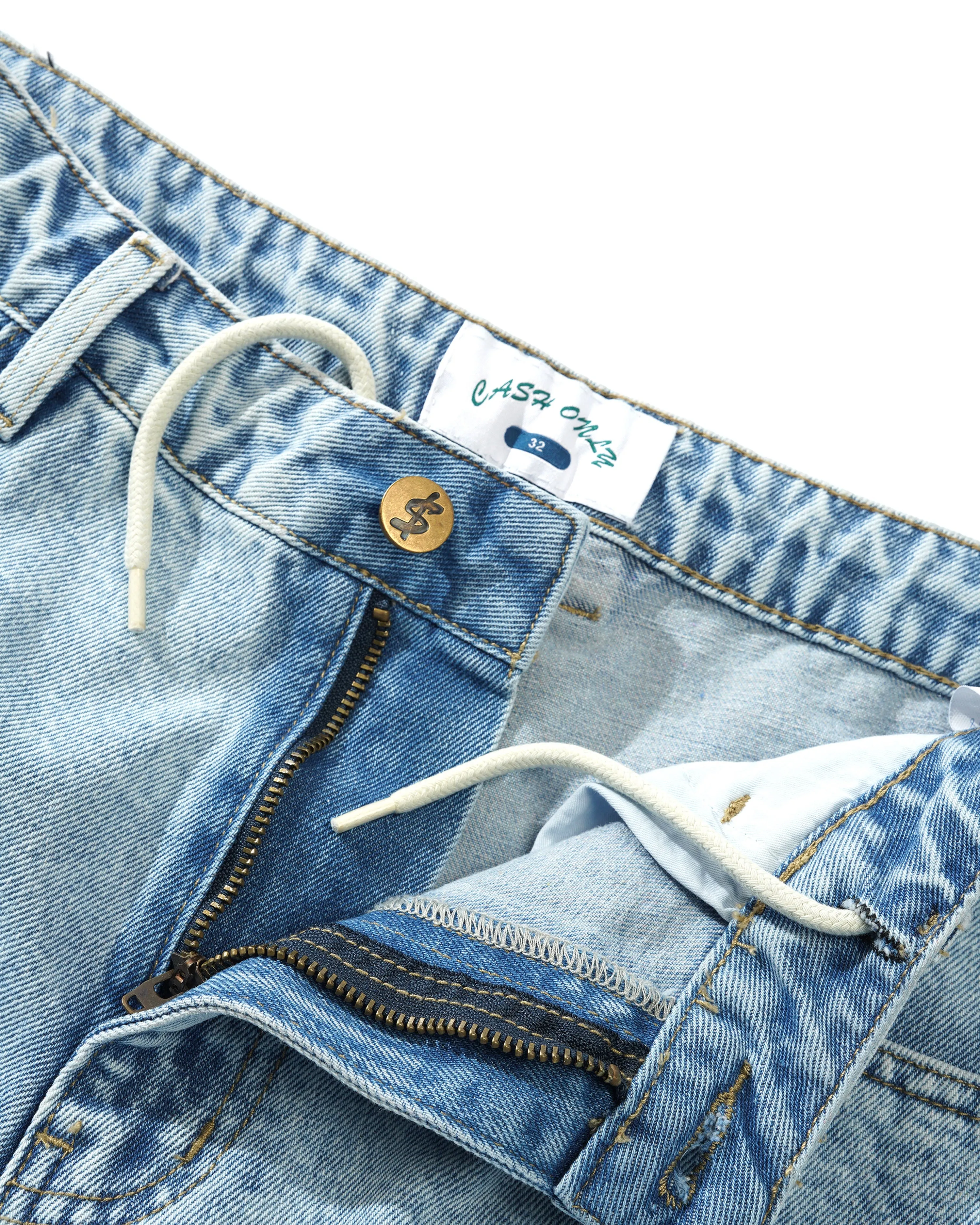 Cash Only Aleka Denim Jeans Light Indigo