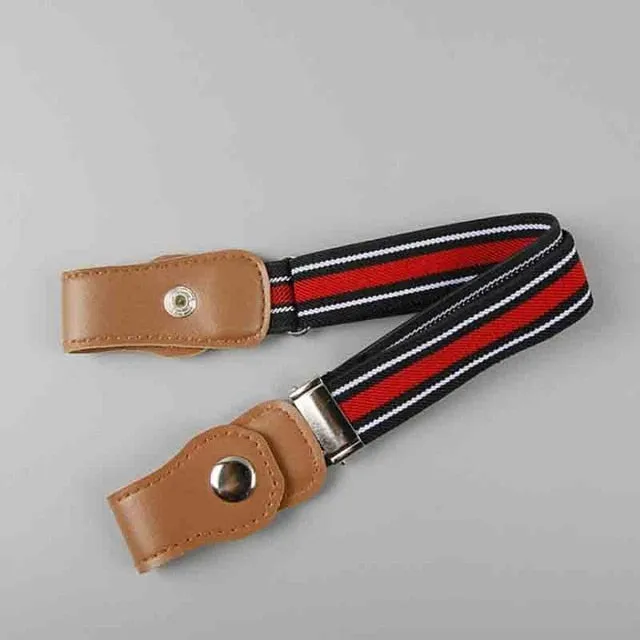 Child Buckle-Free Elastic Belt 2019 No Buckle Stretch Belt for Kids