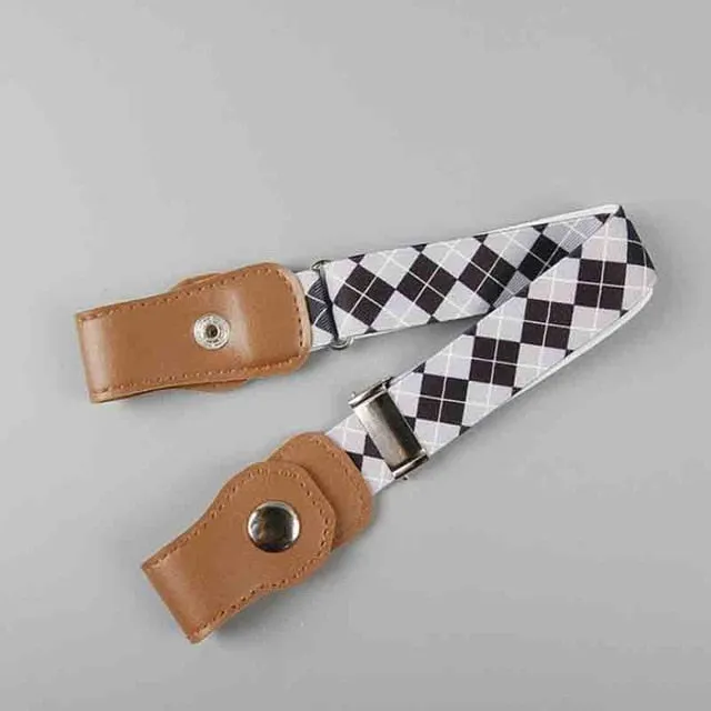 Child Buckle-Free Elastic Belt 2019 No Buckle Stretch Belt for Kids