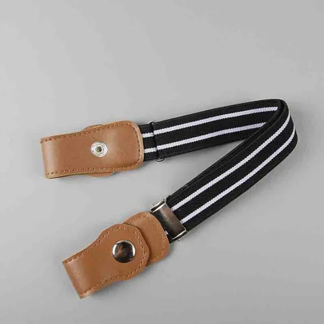 Child Buckle-Free Elastic Belt 2019 No Buckle Stretch Belt for Kids
