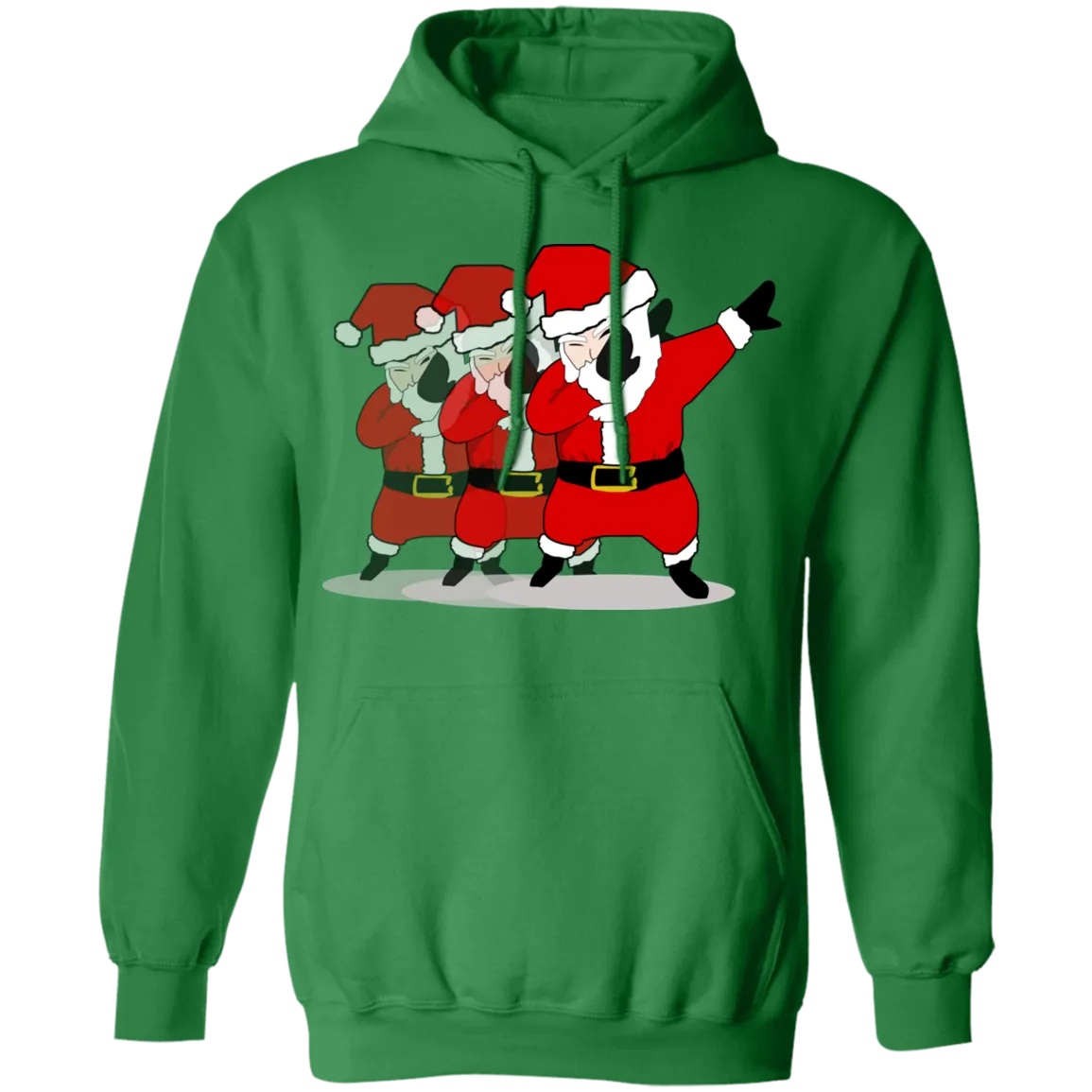 Cool Awesome Dabbing Santa Pullover Hoodie