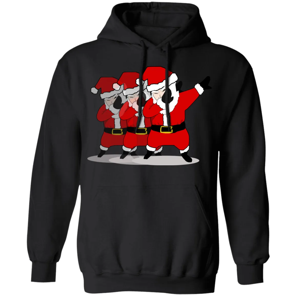 Cool Awesome Dabbing Santa Pullover Hoodie