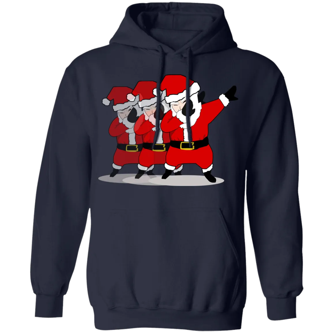 Cool Awesome Dabbing Santa Pullover Hoodie