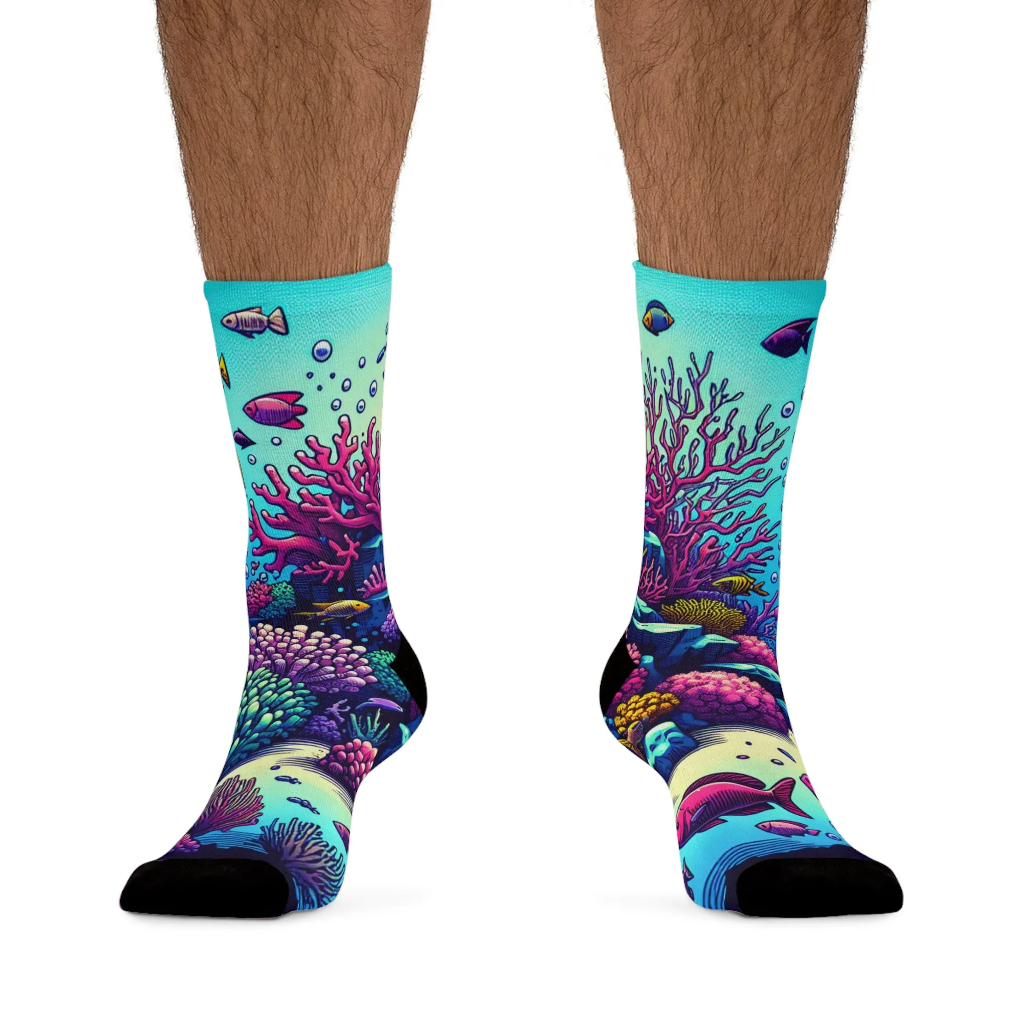 Coral Reef Socks - Eco-Friendly Fashion