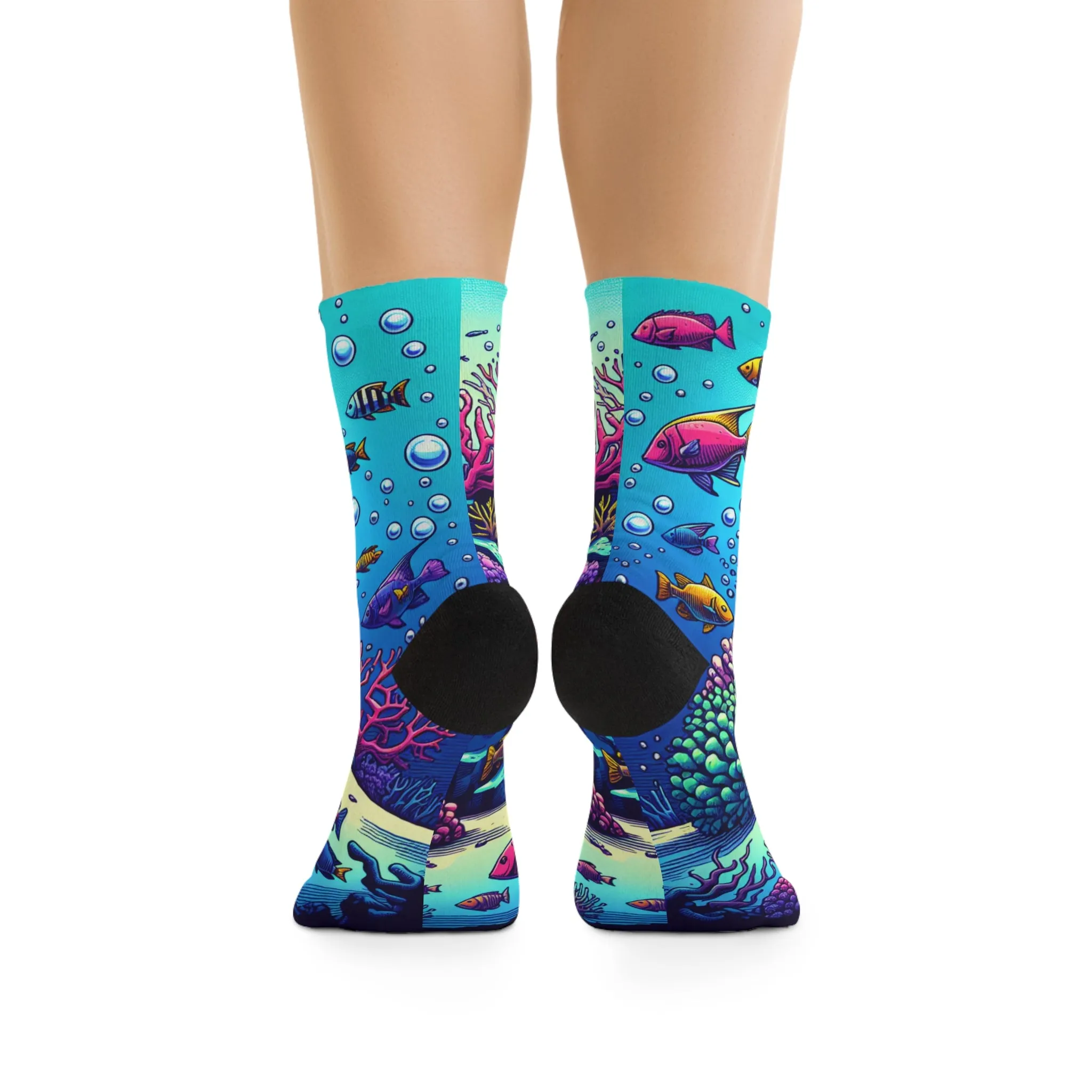 Coral Reef Socks - Eco-Friendly Fashion