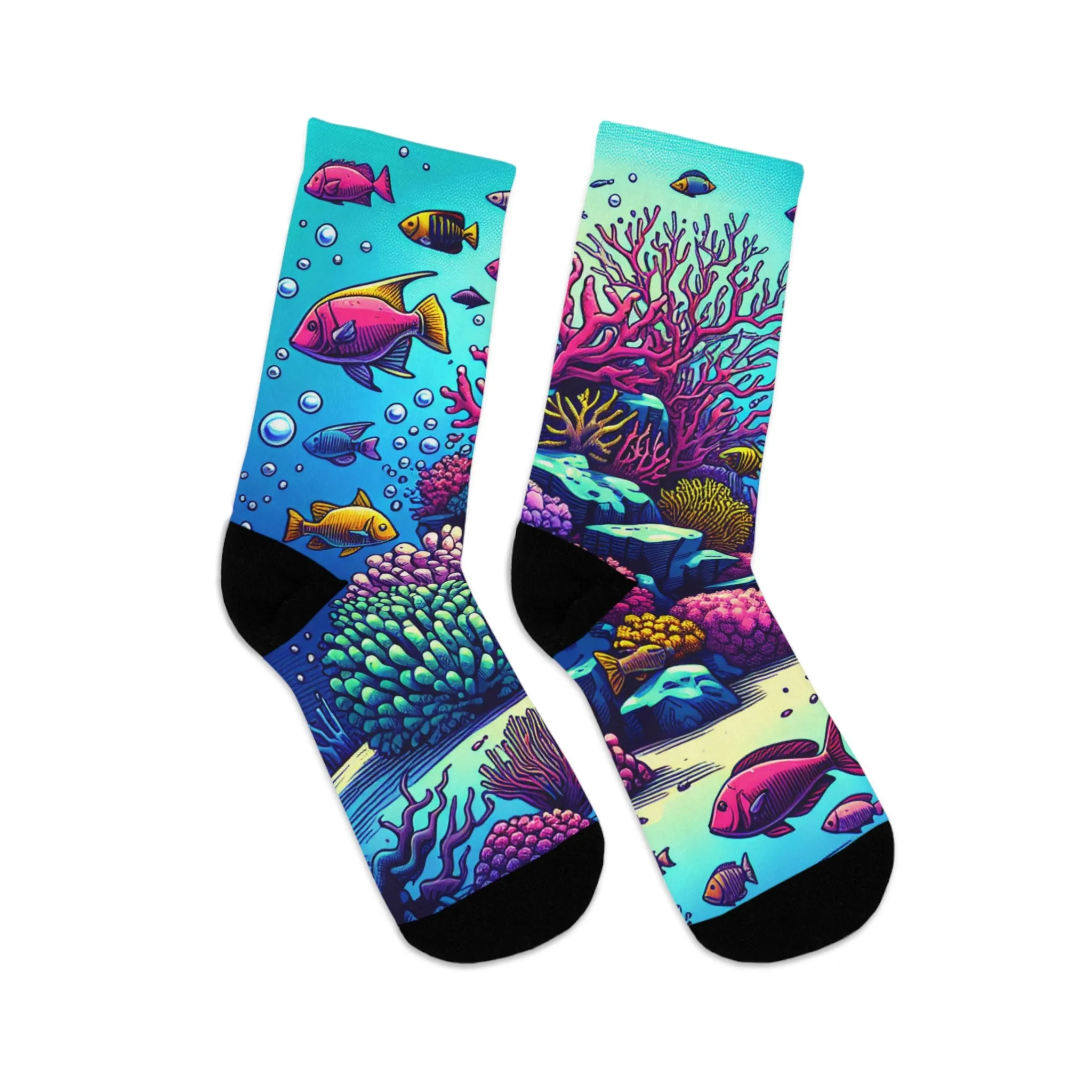 Coral Reef Socks - Eco-Friendly Fashion