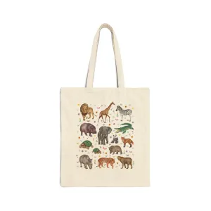 Cute Safari Animal Tote