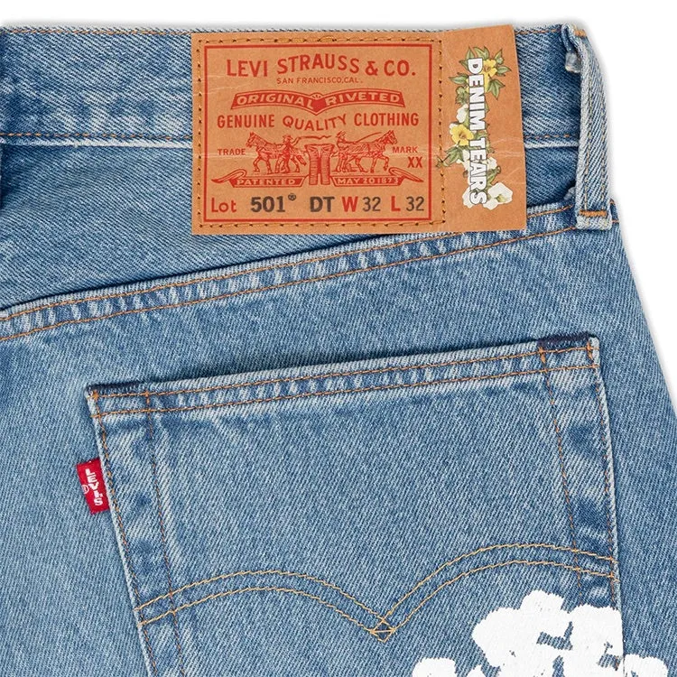 Denim Tears The Cotton Wreath Jean Light Wash