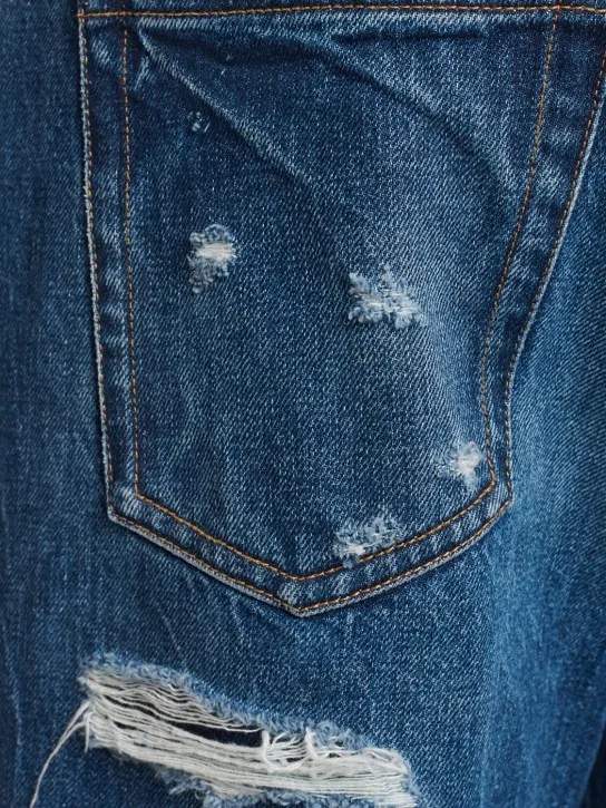 Dolce&amp;Gabbana   Distressed denim five pocket jeans 