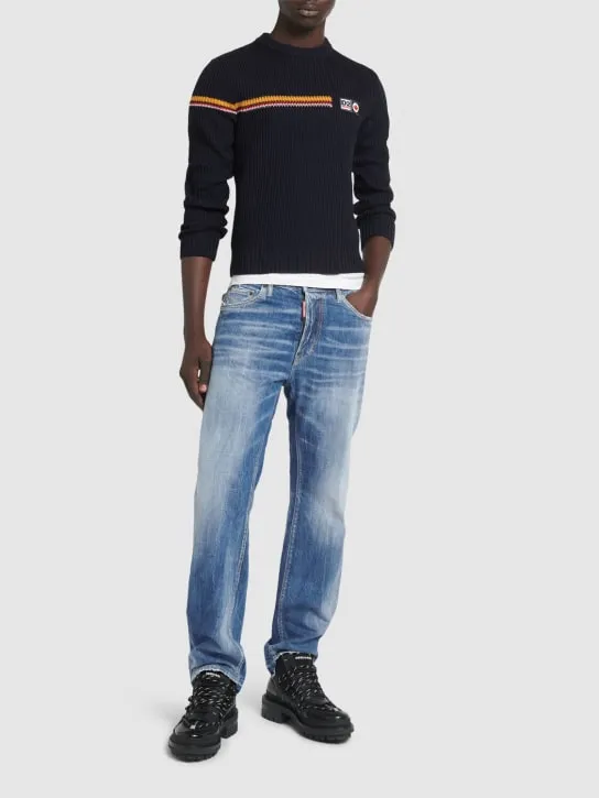 Dsquared2   642 Stretch cotton denim jeans 