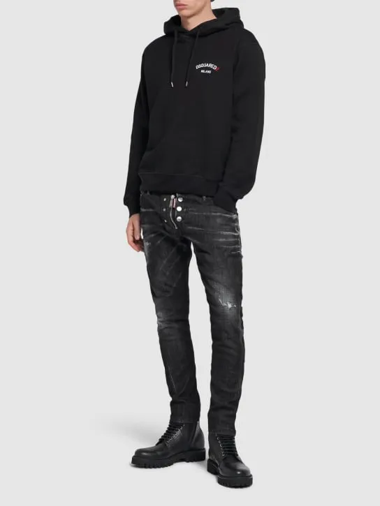 Dsquared2   Sexy Twist stretch cotton denim jeans 