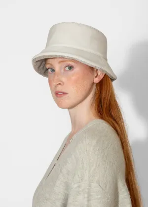 Eco Padded Hat in Light Grey