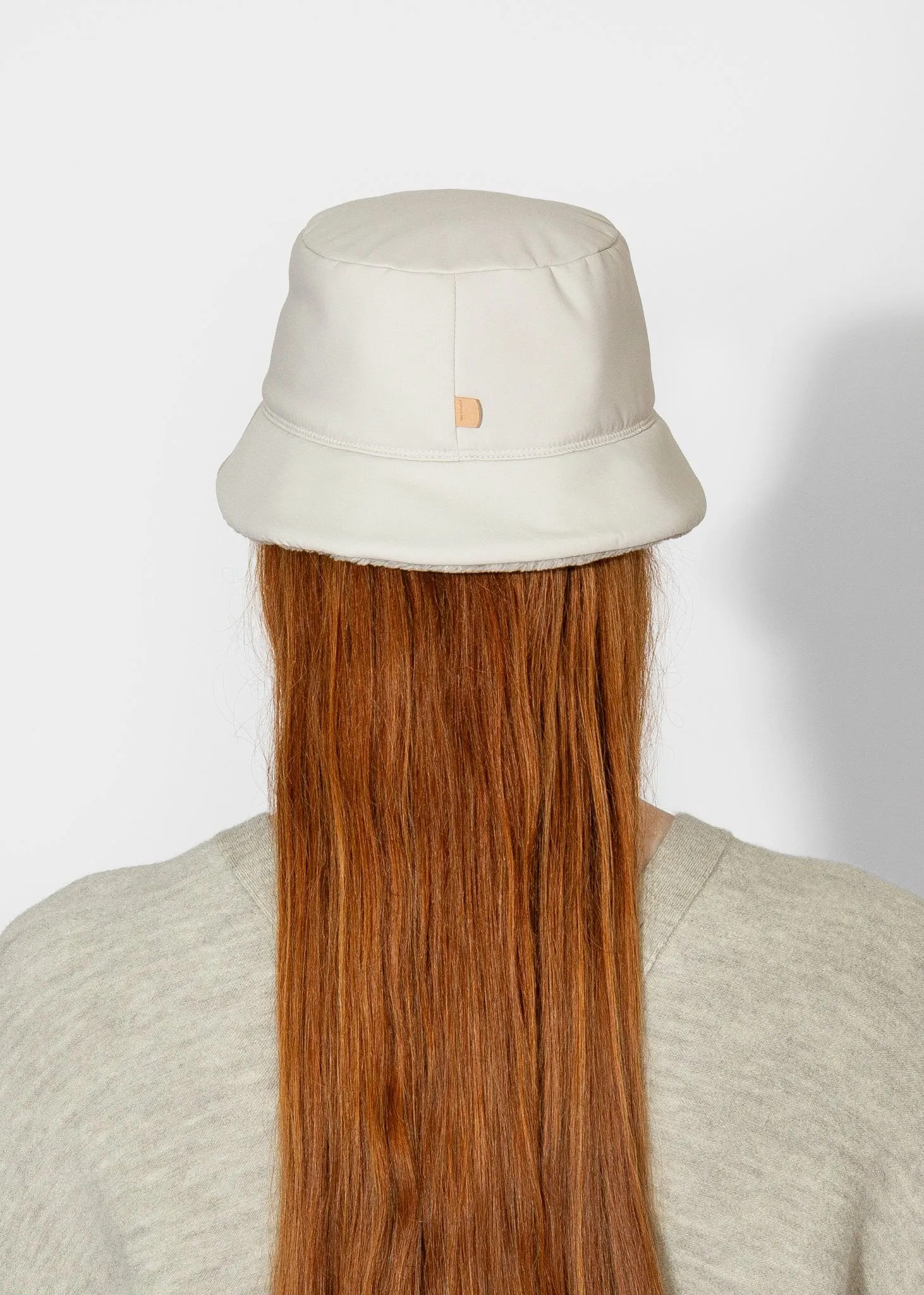 Eco Padded Hat in Light Grey