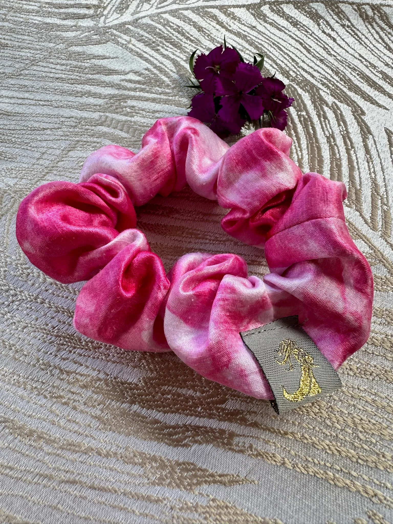 Eco- Scrunchie, Small Size, Spring Tide Collection, S3