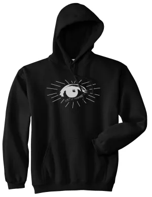 Eyeball Eyes Print Mens Pullover Hoodie