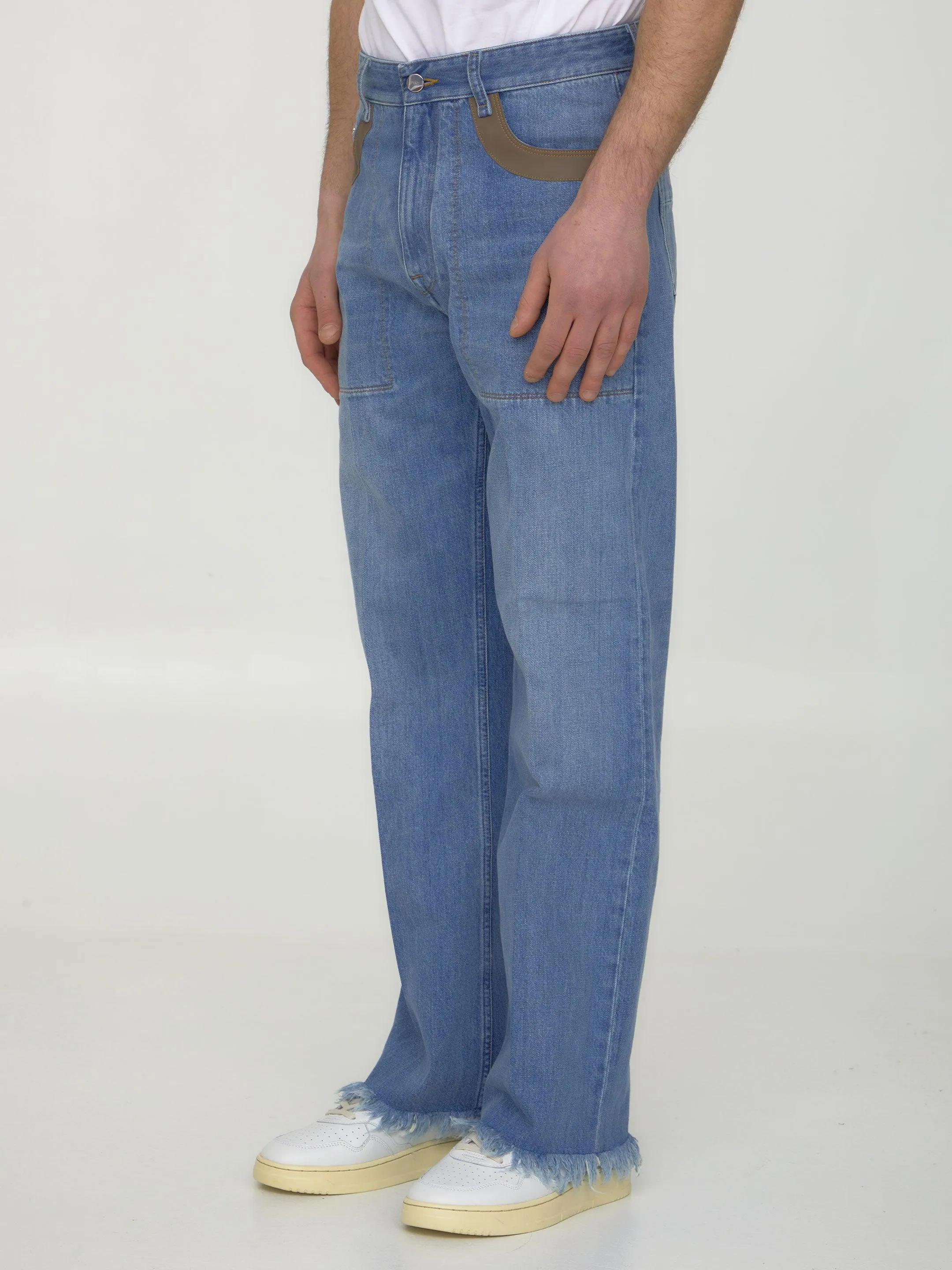 Fendi Blue Denim Jeans