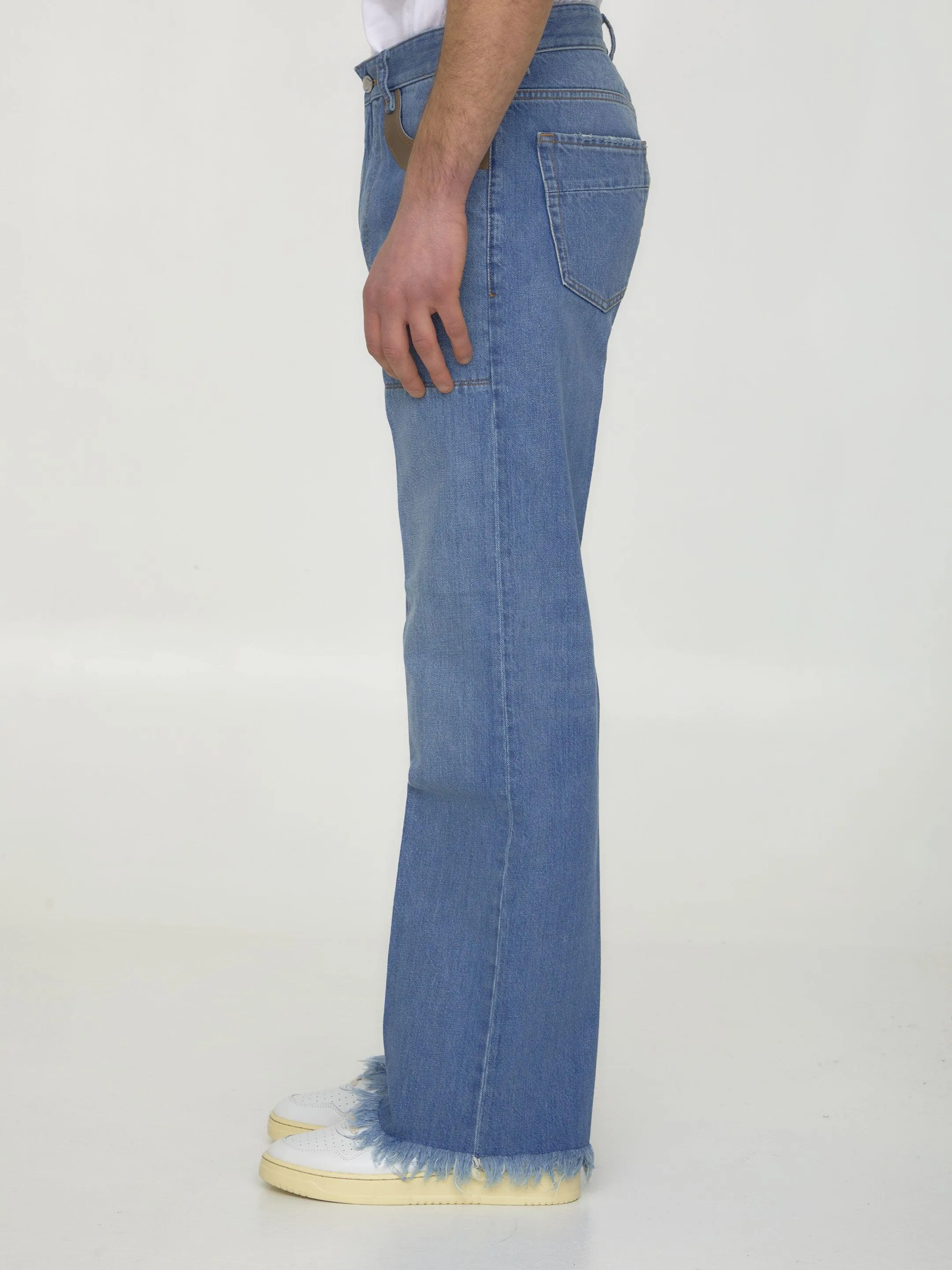 Fendi Blue Denim Jeans