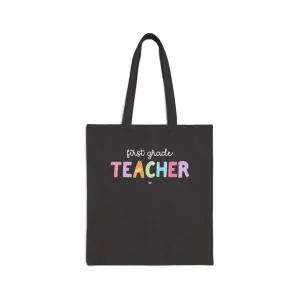 First Grade Teacher Tote Bag
