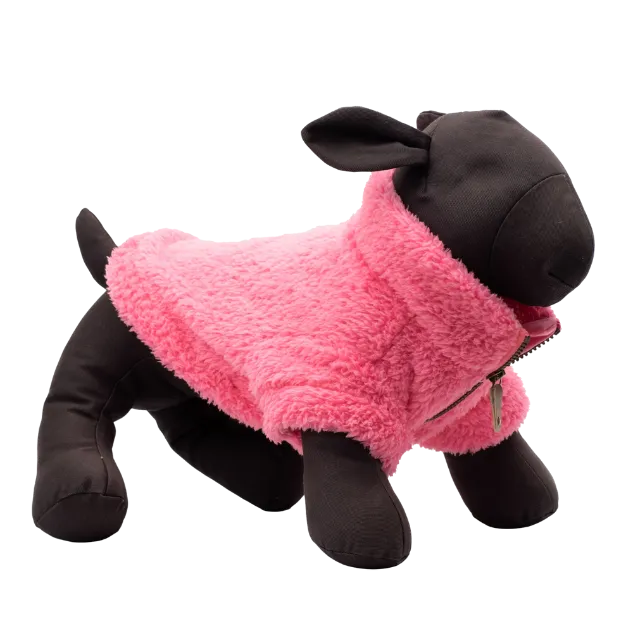 Fleece Pullover | Fuchsia
