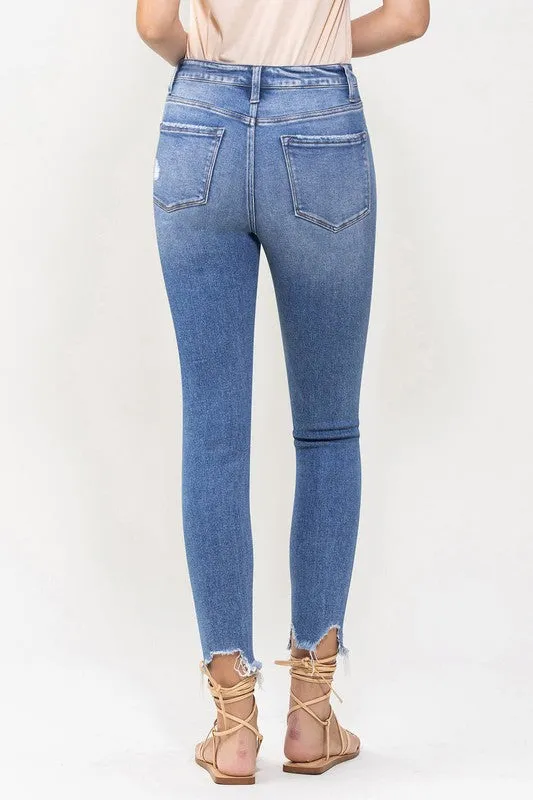 FLYING MONKEY HIGH-RISE CROP SKINNY JEAN