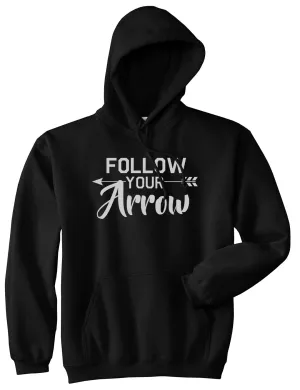 Follow Your Arrow Mens Pullover Hoodie