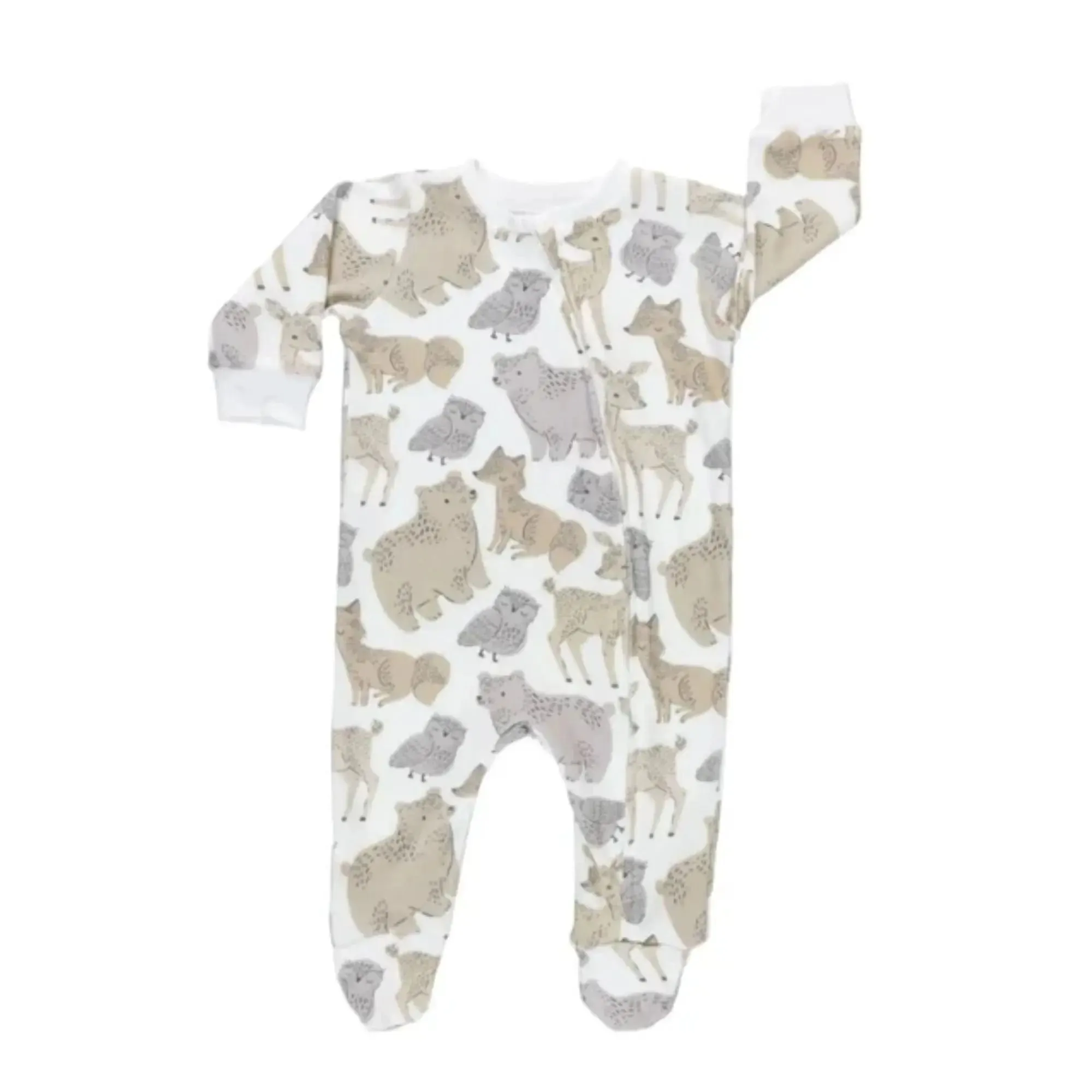 FOOTY ROMPER - FOREST FRIENDS