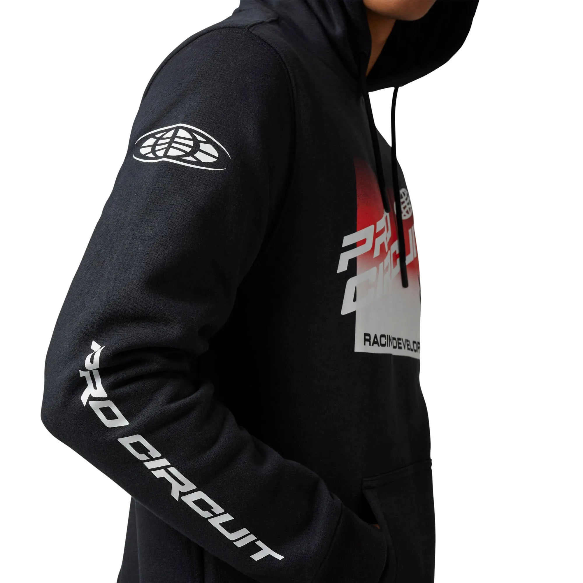 Fox Racing  Mens Foyl Pro Circuit Pullover Hoodie Fleece Comfortable Warm Black