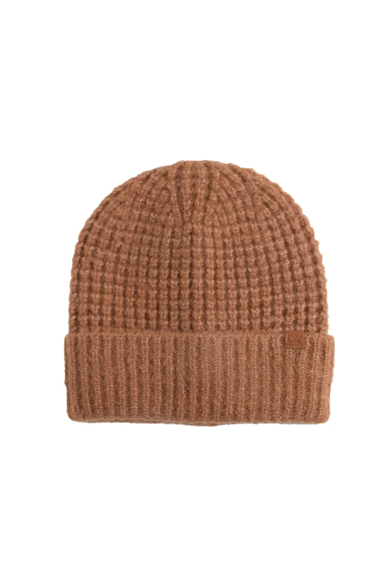FSBB3582 - Knit Beanie With D&Y Tab