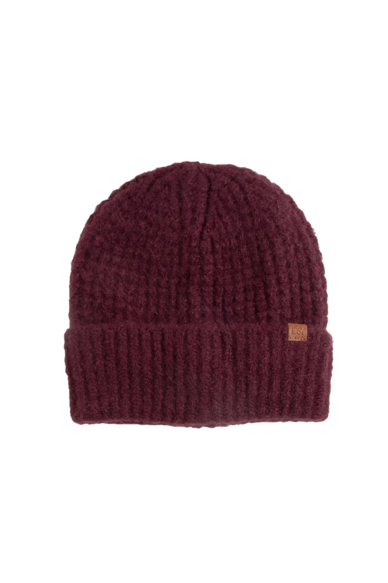FSBB3582 - Knit Beanie With D&Y Tab