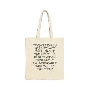 Funny Bookish History Tote Bag