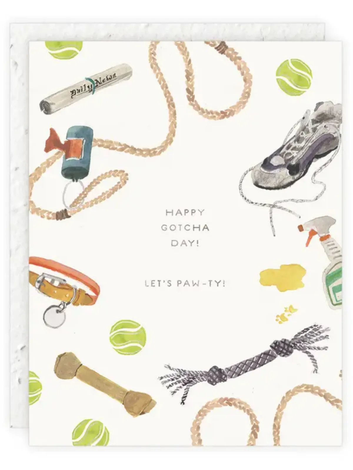 Gotcha Day - Love   Friendship - Seeded Card
