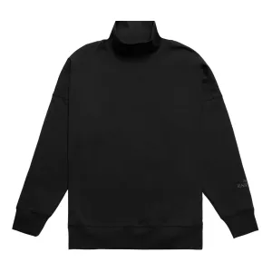 HOMME  'ESSENTIAL' By Homme Mockneck Black
